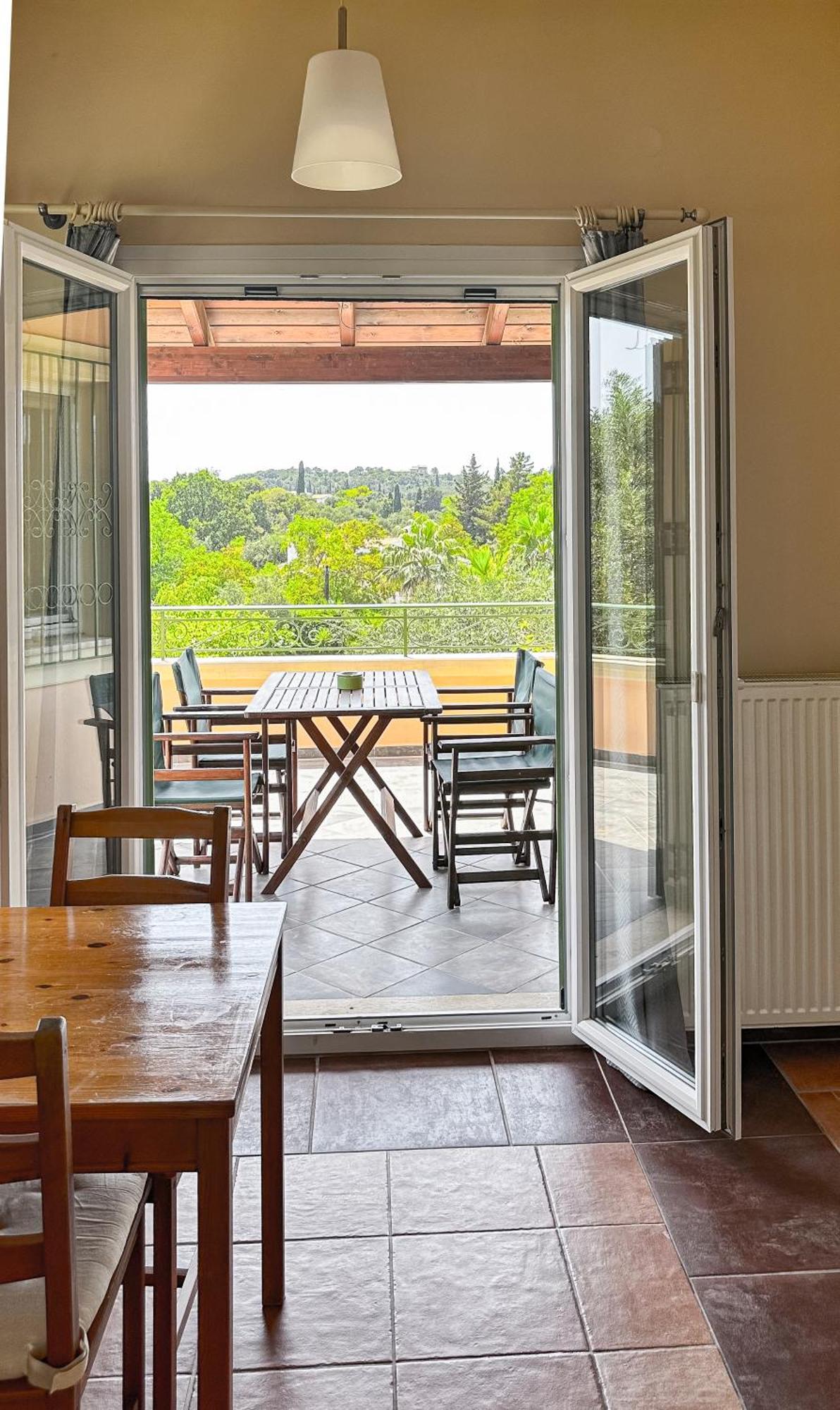 Mouse House Apartment Gouvia Bagian luar foto